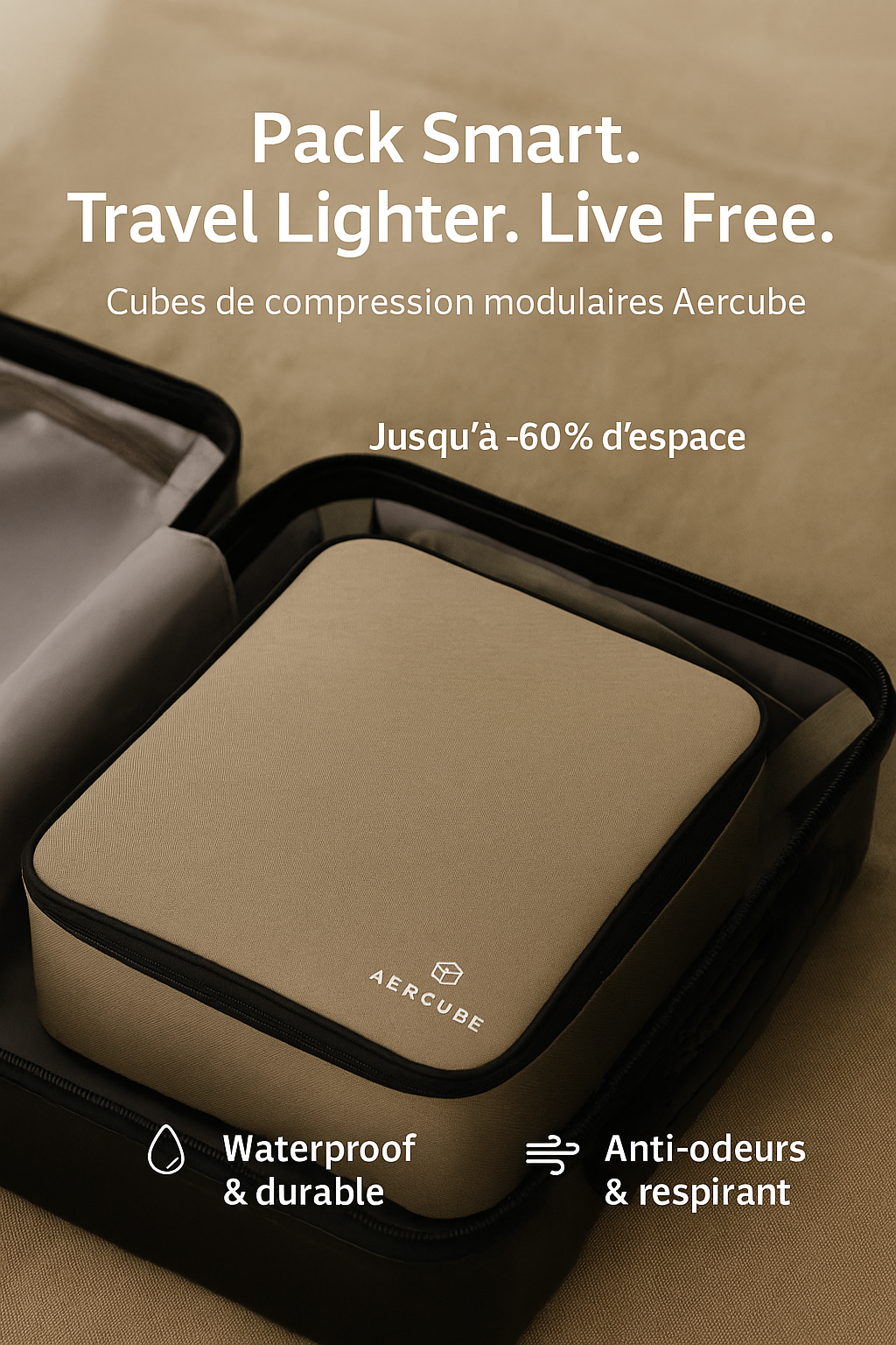 Aercub Cubes de Compression Intelligents Sans Pompe