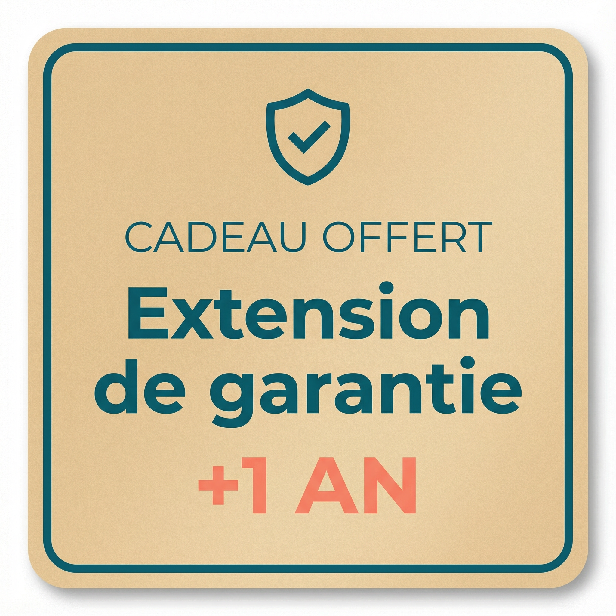 Extension de garantie 1 an  (Offert)
