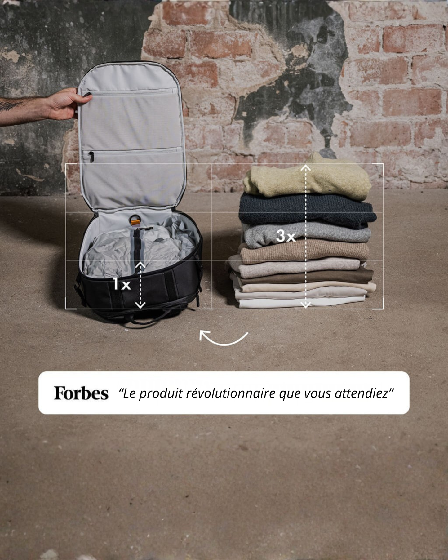 Packzy - Cubes de compression