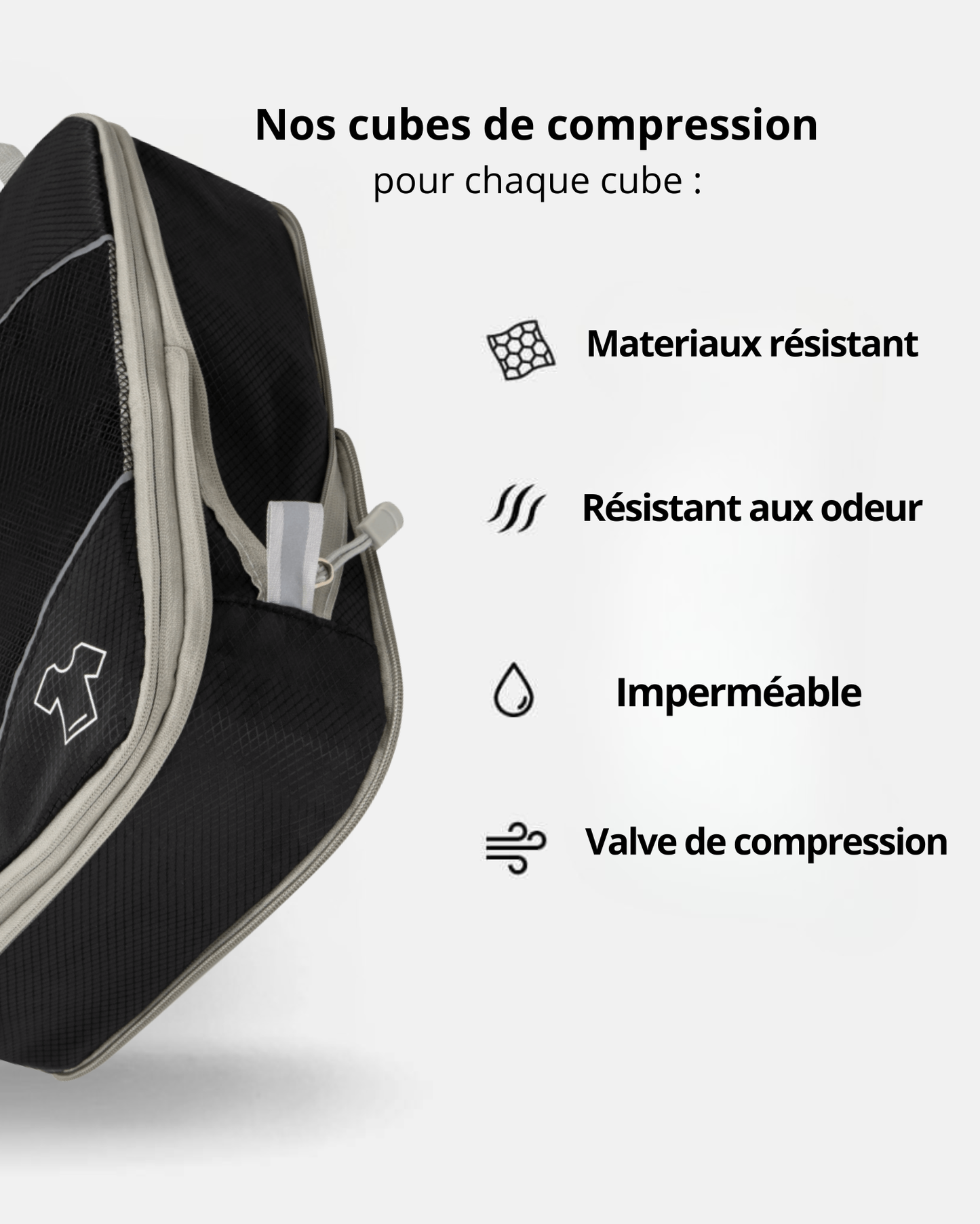 Packzy - Cubes de compression